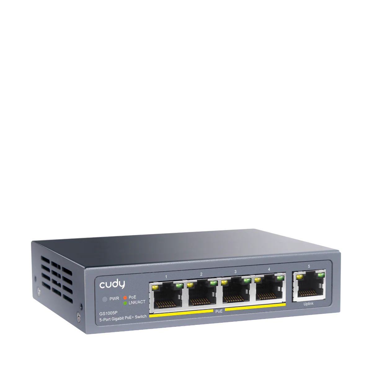 5-Port Gigabit PoE+ Switch, GS1005P 1.0 - Image 3