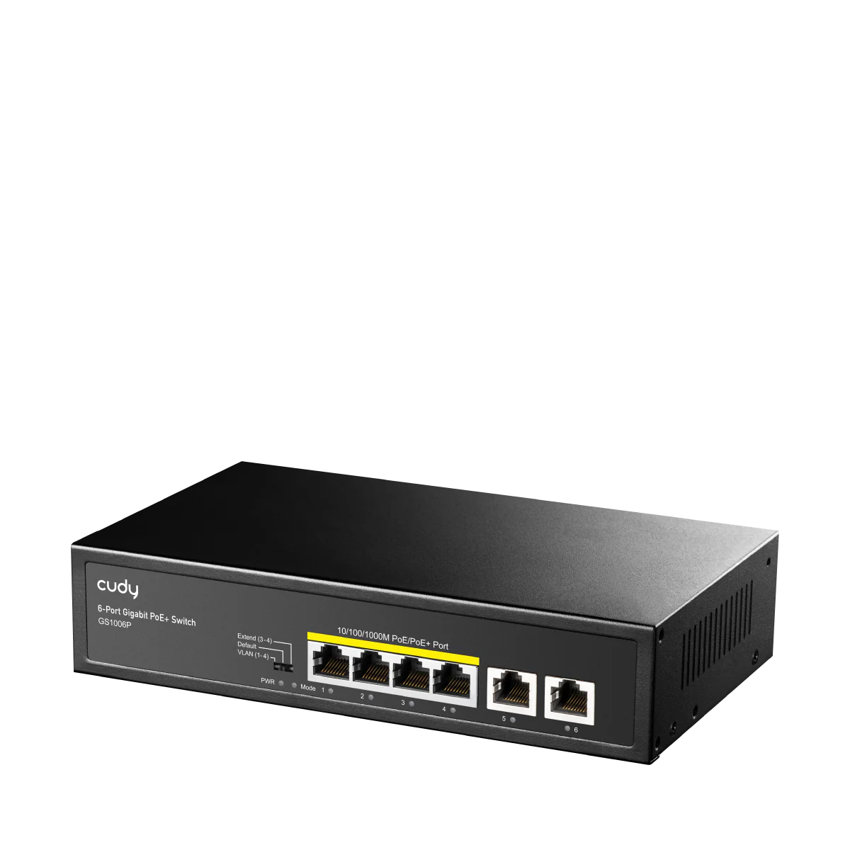 6-Port Gigabit PoE+ Switch, GS1006P 2.0 - Image 2