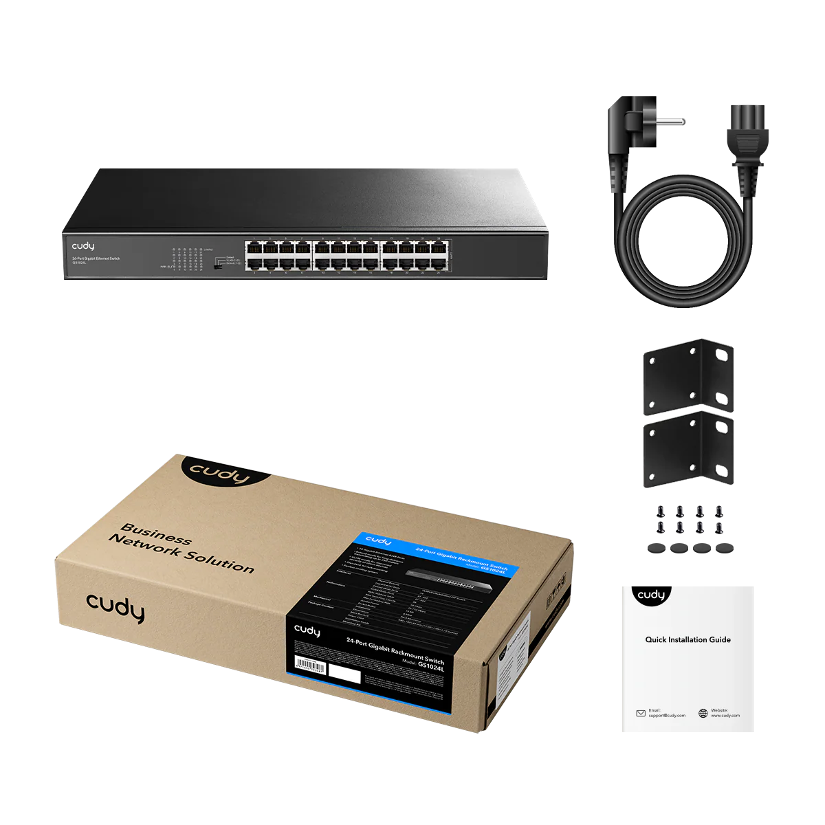 24-Port Gigabit Unmanaged Switch, GS1024L 1.0 - Image 4