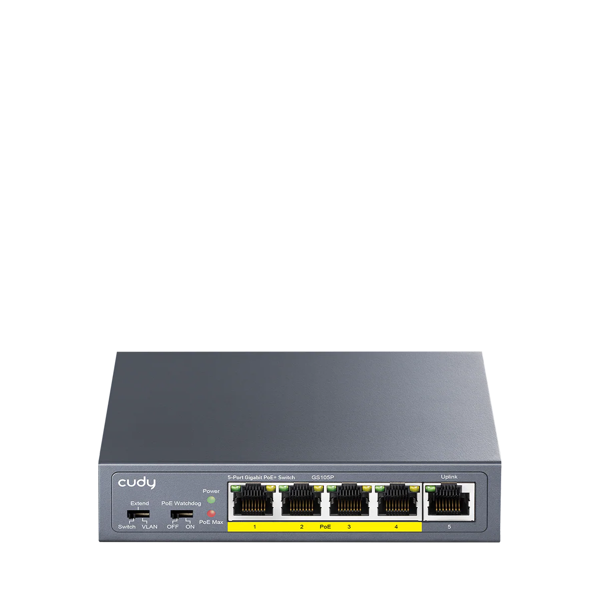 5-Port Gigabit PoE+ Switch, GS105P 1.0
