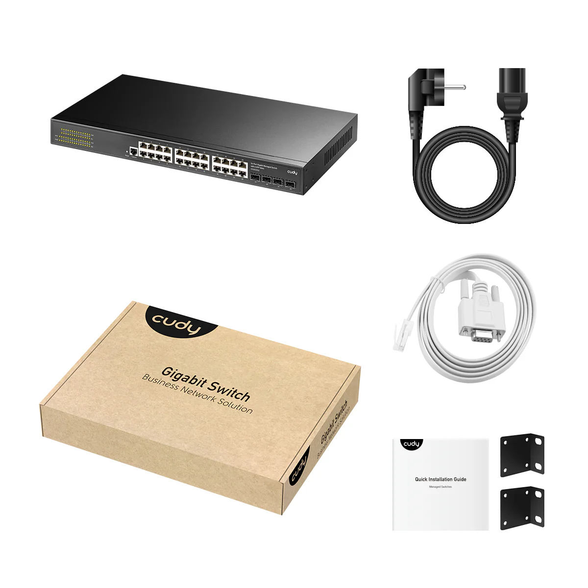 24-Port Gigabit L3 Managed Switch with 4 SFP, GS2024S2 1.0 - Image 4