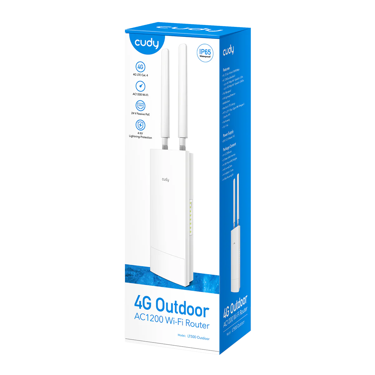 Indoor/Outdoor 4G AC1200 Wi-Fi Router, LT500 Outdoor 1.0 - Image 5