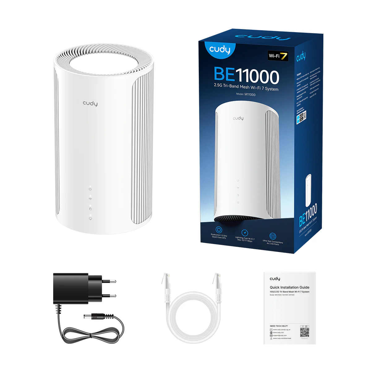 BE11000 2.5G Tri-Band Mesh Wi-Fi 7 System, M11000 1.0 - Image 5