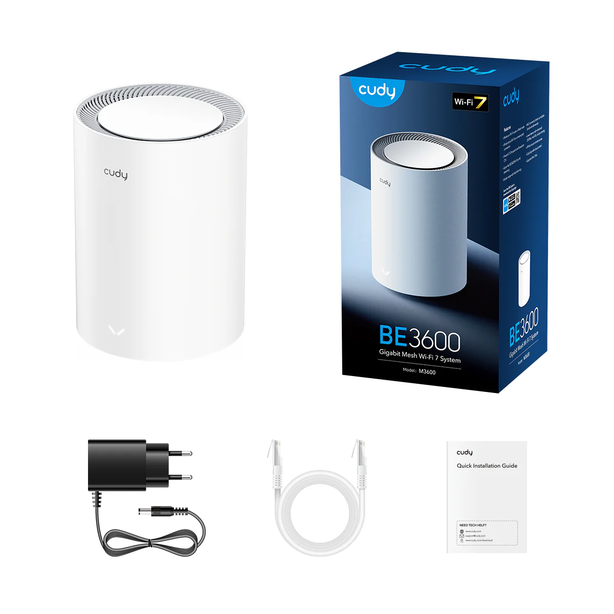 BE3600 Gigabit Mesh Wi-Fi 7 System, M3600 1.0 - Image 5