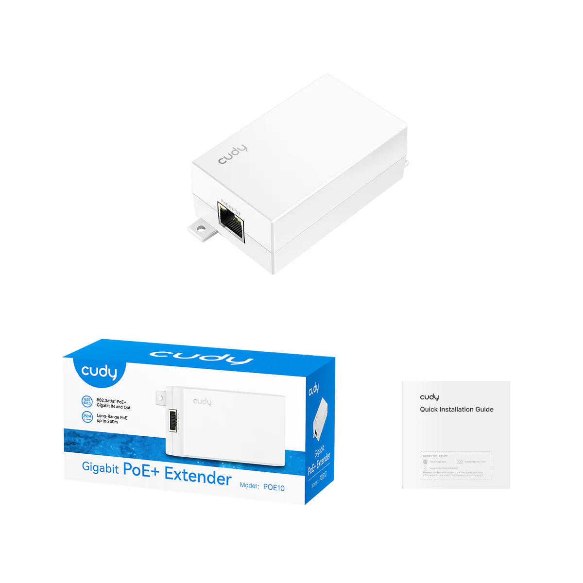 Gigabit PoE+ Extender, POE10 2.0 - Image 3