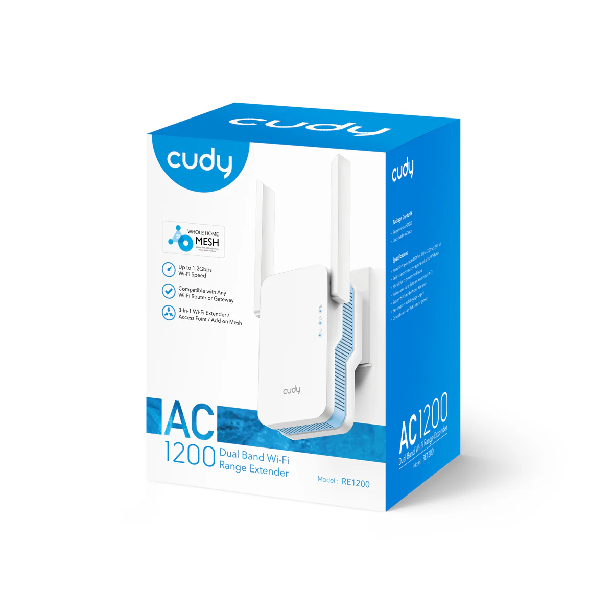 AC1200 Mesh Wi-Fi Range Extender, RE1200 1.0 - Image 5