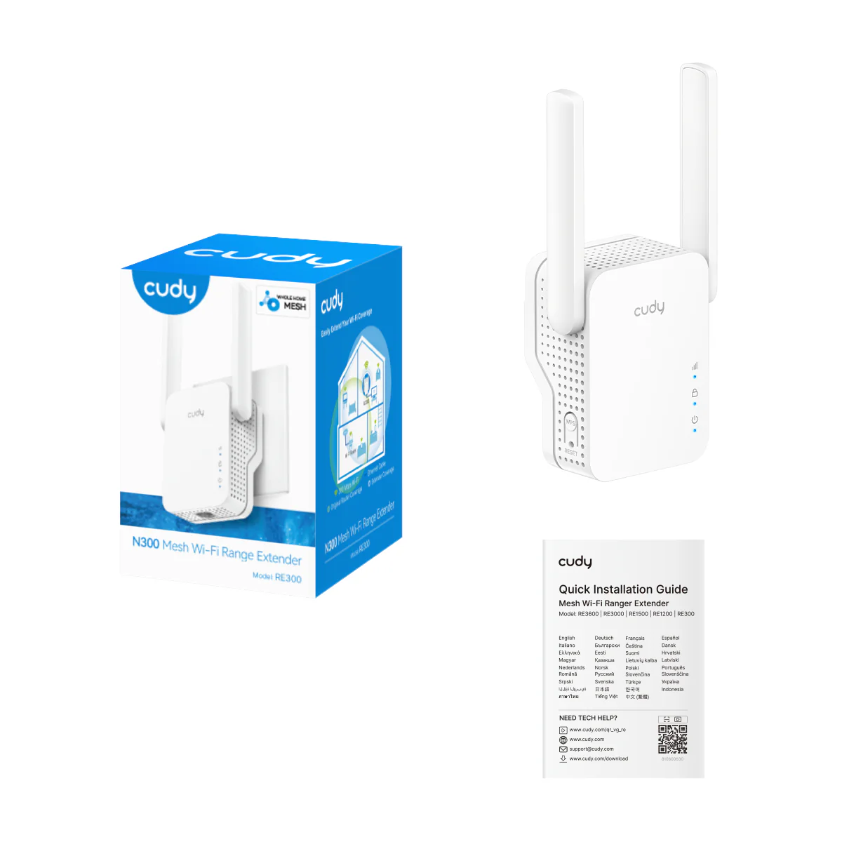 N300 Mesh Wi-Fi Range Extender, RE300 1.0 - Image 4