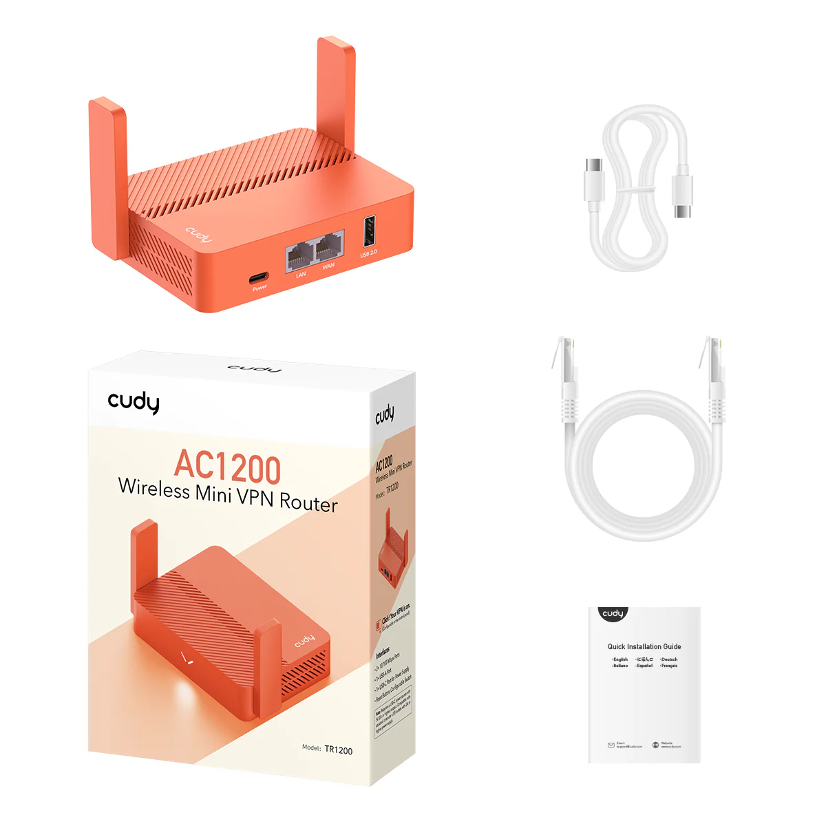 AC1200 Wi-Fi Mini VPN Router, TR1200 1.0 - Image 4