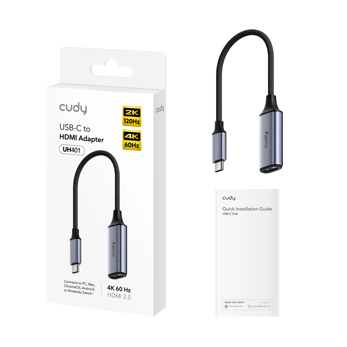 USB-C to HDMI Adapter, UH401 1.0 - Image 2